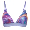 Noblesse Oblige Women's Pride Unicorn Holographic Rainbow Bra