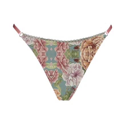 Noblesse Oblige Women's Summer Meadow Thong