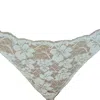 Noblesse Oblige Women's Two Tone Key Hole Detail Flock Effect Panty