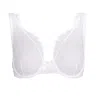 Noblesse Oblige Women's White Ivory Solstice Bra In White