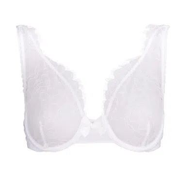 Noblesse Oblige Women's White Ivory Solstice Bra
