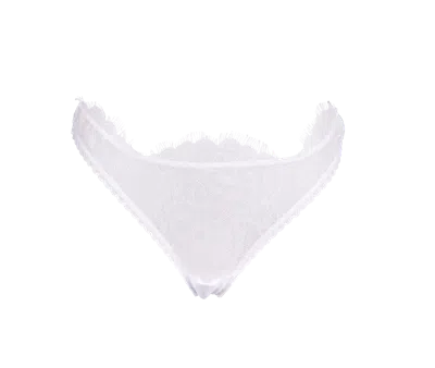 Noblesse Oblige Women's White Ivory Solstice Thong