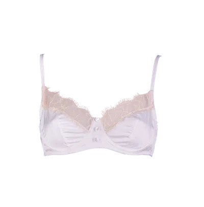 Noblesse Oblige Women's White Ivory Luna Bra