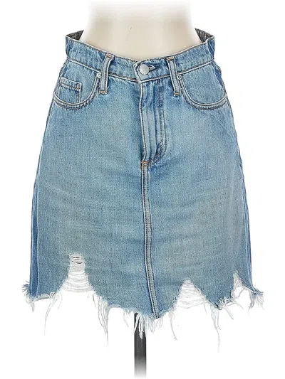Pre-owned Nobody Denim Denim Skirt In Blue
