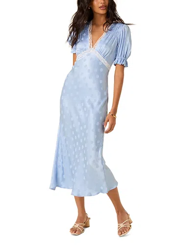 Nobody's Child Angela Midi Dress In Blue