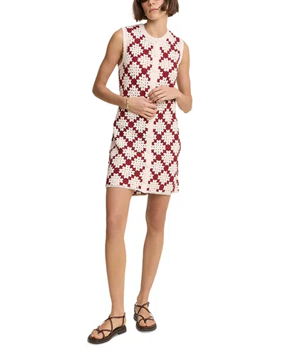 Nobody's Child Crochet Button Through Dress In Multi