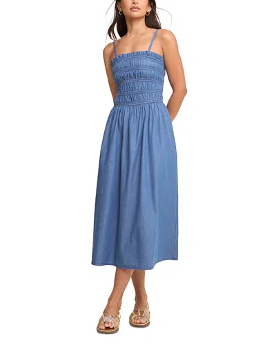 Nobody's Child Faith Denim Midi Dress In Blue
