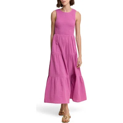 Nobody's Child Charlie Cotton Gauze Maxi Dress In Pink