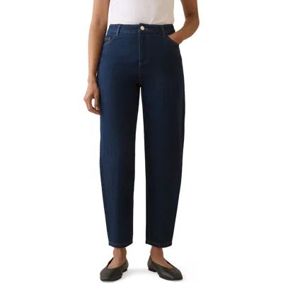 Nobody's Child Putney Barrel Leg Pants In Blue