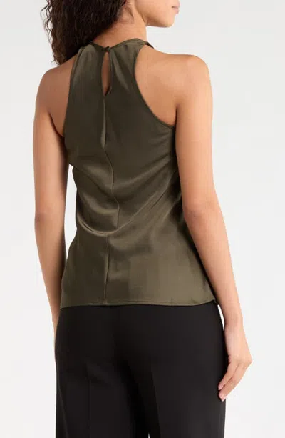 Nobody's Child Rosalind Satin Tank In Green