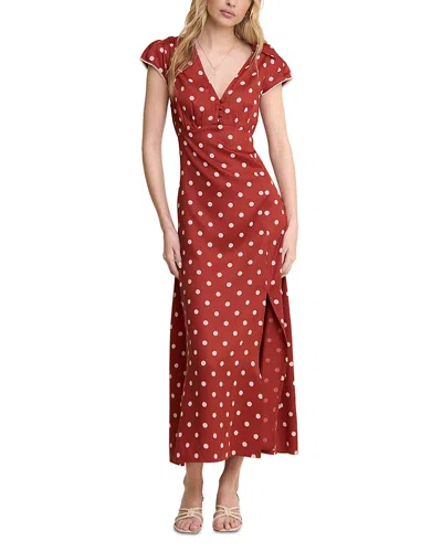 Nobody's Child Norma Midi Dress In Red