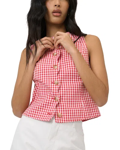 Nobody's Child Scallop Waistcoat In Multi