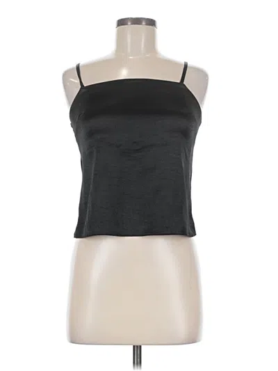 Pre-owned Nobody's Child Sleeveless Top Black Halter Neckline Tops