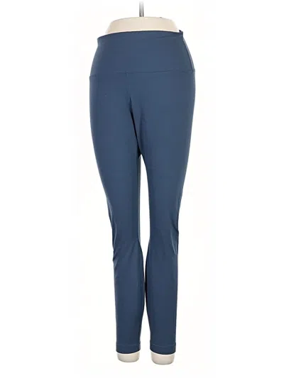 Pre-owned Nobull Active Pants In Blue