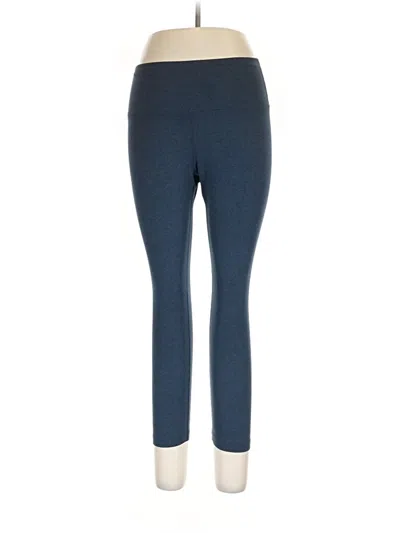Pre-owned Nobull Active Pants In Blue