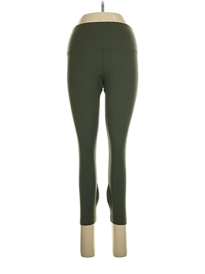 Pre-owned Nobull Active Pants In Green
