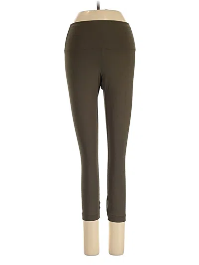 Pre-owned Nobull Active Pants In Green