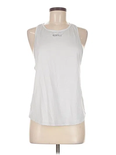 Pre-owned Nobull Active Tank Top In Silver