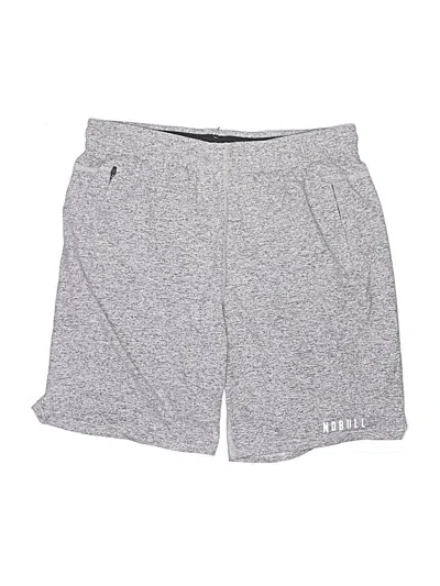 Pre-owned Nobull Athletic Shorts In Gray