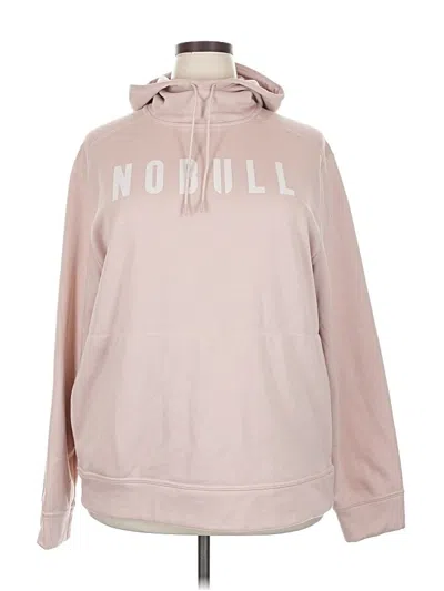 Pre-owned Nobull Pullover Hoodie In Pink