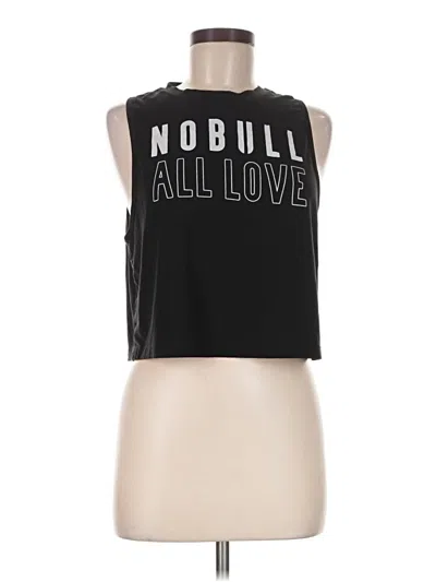 Pre-owned Nobull Sleeveless T-shirt In Black