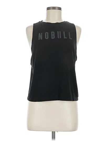 Pre-owned Nobull Sleeveless T-shirt In Black