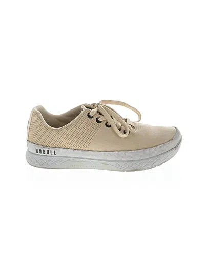 Pre-owned Nobull Sneakers In Tan