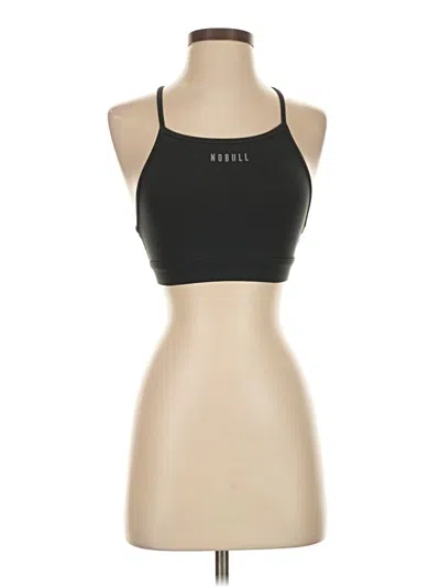 Pre-owned Nobull Sports Bra In Black