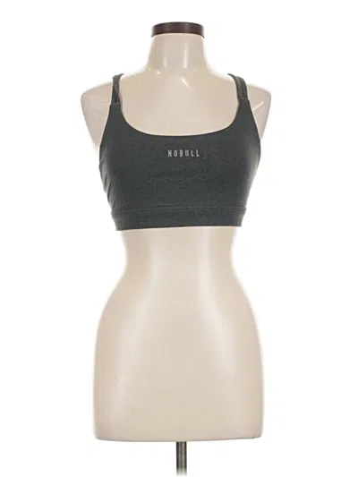 Pre-owned Nobull Sports Bra In Gray