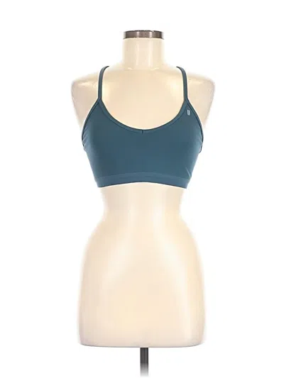 Pre-owned Nobull Sports Bra In Teal