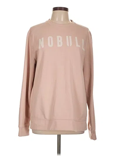 Pre-owned Nobull Sweatshirt In Tan