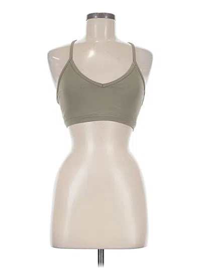 Pre-owned Nobull Tank Top Tan Halter Neckline Tops