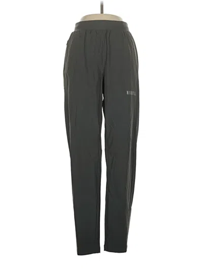 Pre-owned Nobull Track Pants In Gray