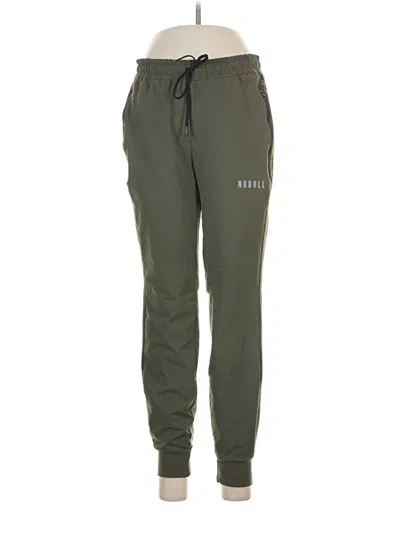 Pre-owned Nobull Track Pants In Green