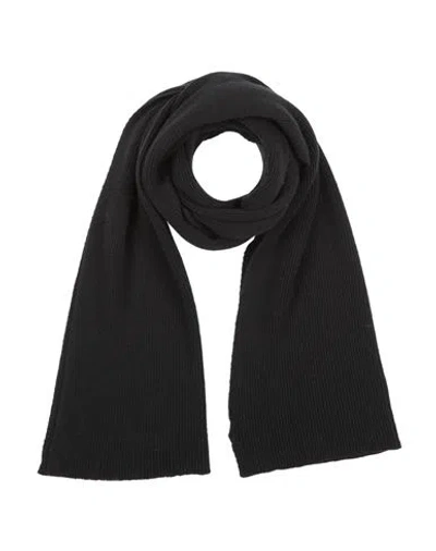 Nocold Woman Scarf Black Size - Merino Wool, Viscose, Polyamide, Cashmere