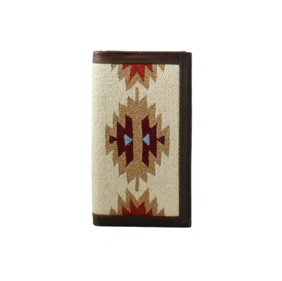 Nocona Belt Co. Men's Aztec Rug Rodeo Wallet In Brown/multi