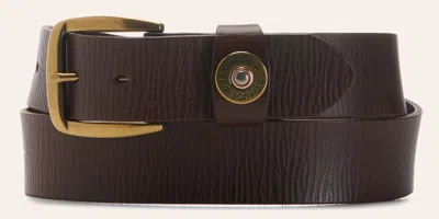 Nocona Men's Brown Bulletkeeper Western Belt