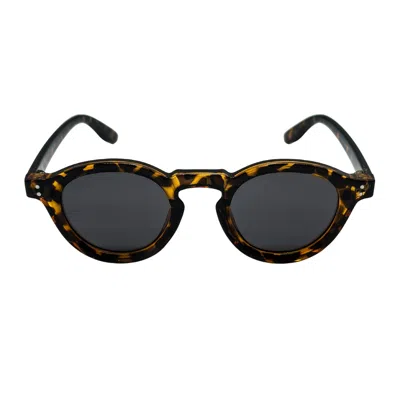 Nocturna Frames Women's Black / Gold Vail Sunglasses - Tortoise Print In Multi