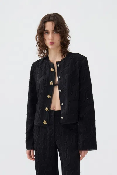 Nocturne Accessory Detailed Jacket