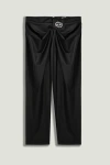 Nocturne Accessory Detailed Pleated Pants In Black