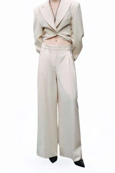 Nocturne Asymmetric Placket Detail Pants