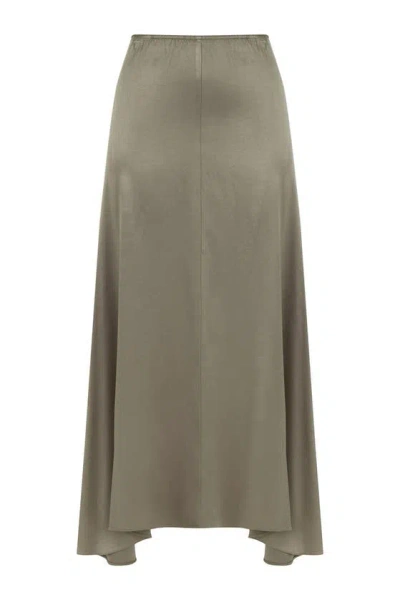 NOCTURNE ASYMMETRICAL LONG SKIRT