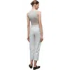 Nocturne Balloon Cut Pants In Gray