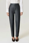Nocturne Balloon Cut Tailored Pants In Black