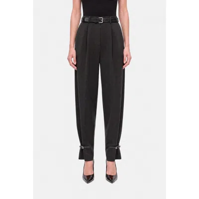 Nocturne Belt Detail Trousers In Black