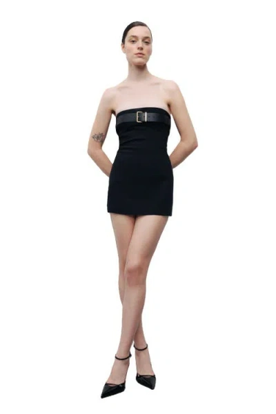 Nocturne Belt Detailed Mini Dress