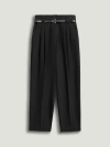 Nocturne Belt Detailed Pants In Black