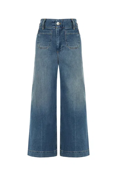 Nocturne Blue Wide Leg Jean Pants