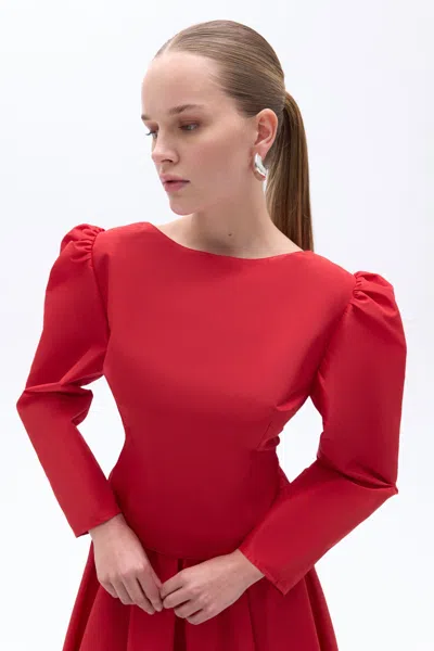 Nocturne Boat Neck Blouse
