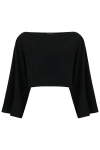 NOCTURNE NOCTURNE BOAT NECK BLOUSE